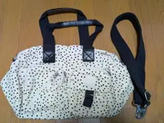 キプリング　水玉模様 ボストンバッグ