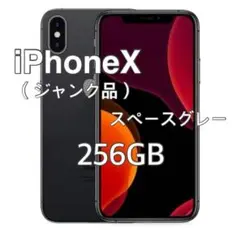 Apple iPhoneX 256GBスペースグレー 本体のみ ジャンク