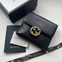 限定価格】 465 GUCCI グッチ マーモント2つ折り 財布 コンパクト