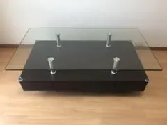 ガラスローテーブル