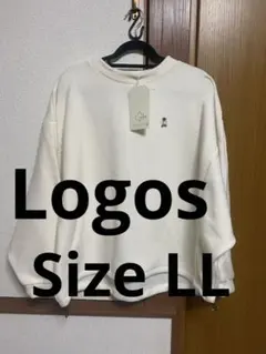 LOGOS DAYS クリーム色トレーナー