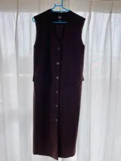 GAP ブラウン ノースリーブ ワンピース