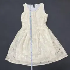 RETRO GIRL ノースリーブ 花柄レース ワンピースのサムネイル