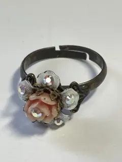 Michal Negrin ミハエルネグリン バラとオーロララインストーンリングのサムネイル