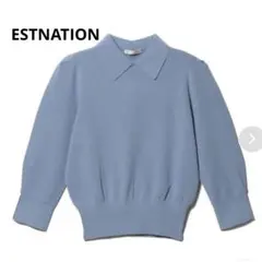 ESTNATIONサマー ツイード ノースリーブ プルオーバー - メルカリ