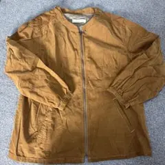 CROCODILE ブラウン ジャケット コーデュロイ　LLサイズ