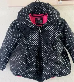 Barbie's Pink ブラック・ドット コート 100cm