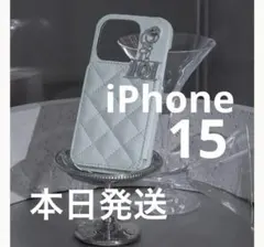 Darich ダーリッチ キルティングミラーDDチャームiPhoneケース