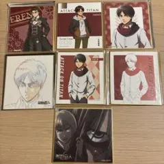 進撃の巨人　エレン　色紙