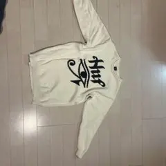 HUF ロゴ入りセーター XL ホワイト