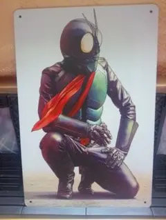 シン仮面ライダー ブリキプレート送料込