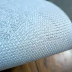 夏の名古屋帯　羅　薄い水色　お太鼓柄が全体に有りしめやすいです