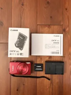 【動作確認済】Canon IXY 190 レッド 付属品完備のサムネイル