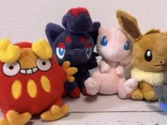 Pokémon fit ダルマッカ　ゾロア　イーブイ　ミュウ