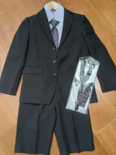 SCOTT FISHER ブラックフォーマルスーツ 130cm 七五三　入学式に