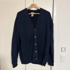 L.L.Bean ネイビー カーディガン　セーター　 XL
