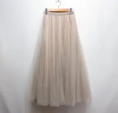 グレイル　ボリュームロングチュールスカート at118