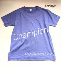 美品Champion チャンピオン 半袖 Tシャツ （パープル・ライラック ）Mのサムネイル