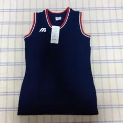 MIZUNO ノースリーブシャツ 54HW-6095 ネイビー Lのサムネイル