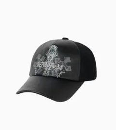 AAKAM Leather Mixed CROS2 Ball Cap