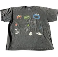 Kermit ×RunDMC セサミストリート 墨黒フェード ヒップホップ - メルカリ