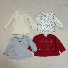 女の子　95cm 長袖トップスセット　カットソー　まとめ売り　さくらんぼ　レース