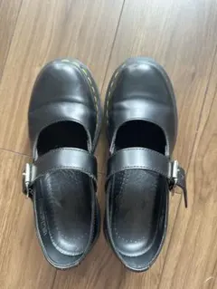 ドクターマーチン メリージェーン UK4 Dr.Martens イエローステッチ