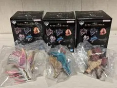 一番くじ　モンスターハンター　C賞　モンスターヘッドマグネット　3点セット