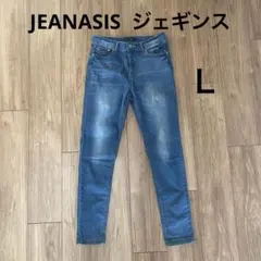 JEANASIS ジェギンス　Ｌ　スキニーデニムのサムネイル