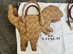 COACH レキシー 恐竜 2WAYバッグ シグネチャー 新品未使用 完売人気