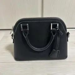 ダブルジッパーハンドバッグ