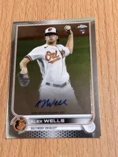 RC直筆サイン Alex Wells オリオールズ topps chrome - メルカリ