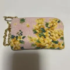 FEILER 花柄ポーチ ピンク