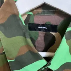 DIESEL 迷彩柄 ショートスリーブシャツ