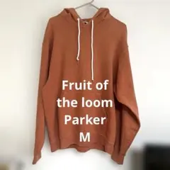 FRUIT OF THE LOOM オレンジ フェードパーカー Mのサムネイル