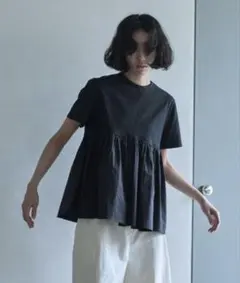marjour 半袖 チュニック ブラック ★10月中まで