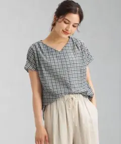 日本製【GREEN LABEL RELAXING】チェックマイヤースキッパー