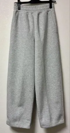 UNIQLO C スウェットワイドパンツ 03 グレー XS