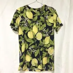 【美品】H&M レモン柄Tシャツ