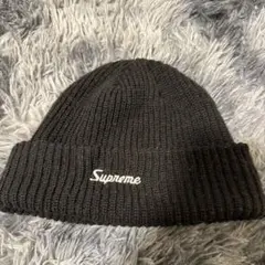 Supreme ブラック ニット帽