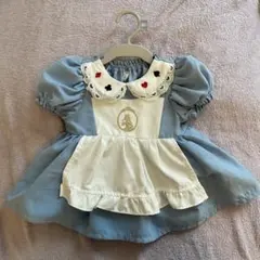 cottoli コトリ ディズニー アリスワンピース 80サイズ ズボン付き