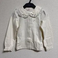 新品◼️Shirley Temple長袖シャツ 110cmアイボリー（値下げ不可）