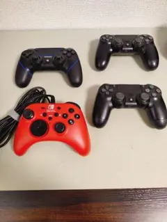 PS4 switch コントローラー ジャンク品4個