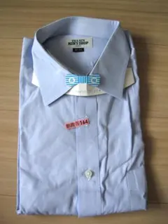 TEIJIN MEN'S SHOP 長袖ドレスシャツ 42-82　ブルー