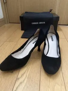 高級パンプス*ジョルジオアルマーニ*35/22.5cm*黒*パンプス/ミュール 高級パンプス*ジョルジオアルマーニ*35/22.5cm*黒*パンプス