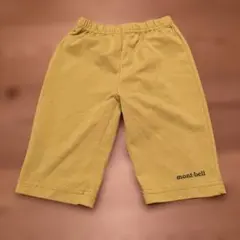 mont-bell パンツ　黄色　イエロー　90