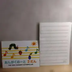 はらぺこあおむし おんがくのーと 2だん　楽譜付き