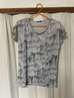 osmosis 半袖 Tシャツ グレー 総柄のサムネイル