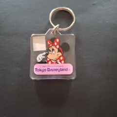 【レア】ミニーマウス　キーホルダー(アクリル製)