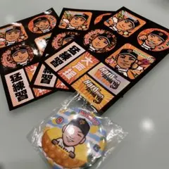 読売ジャイアンツ 丸佳浩　春季キャンプ2026 沖縄 缶バッジとシール3枚